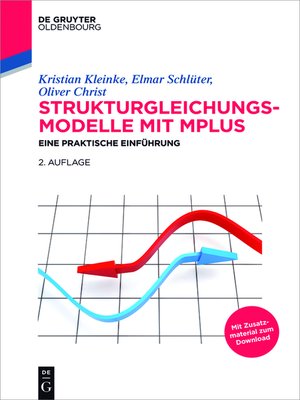 cover image of Strukturgleichungsmodelle mit Mplus